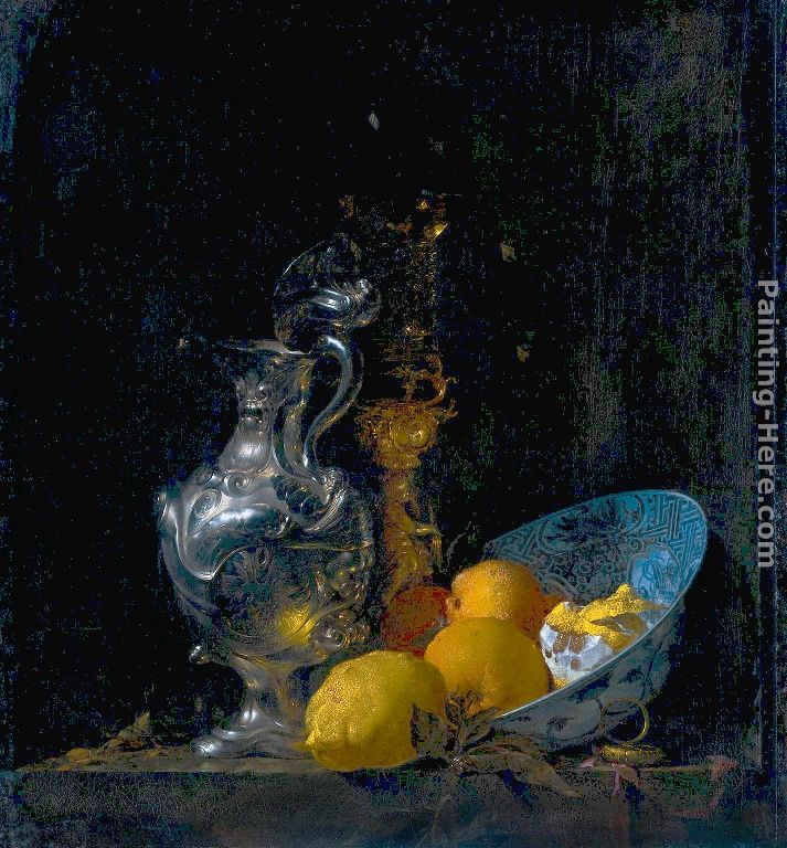 Still Life with Silver Jug painting - Willem Kalf Still Life with Silver Jug art painting